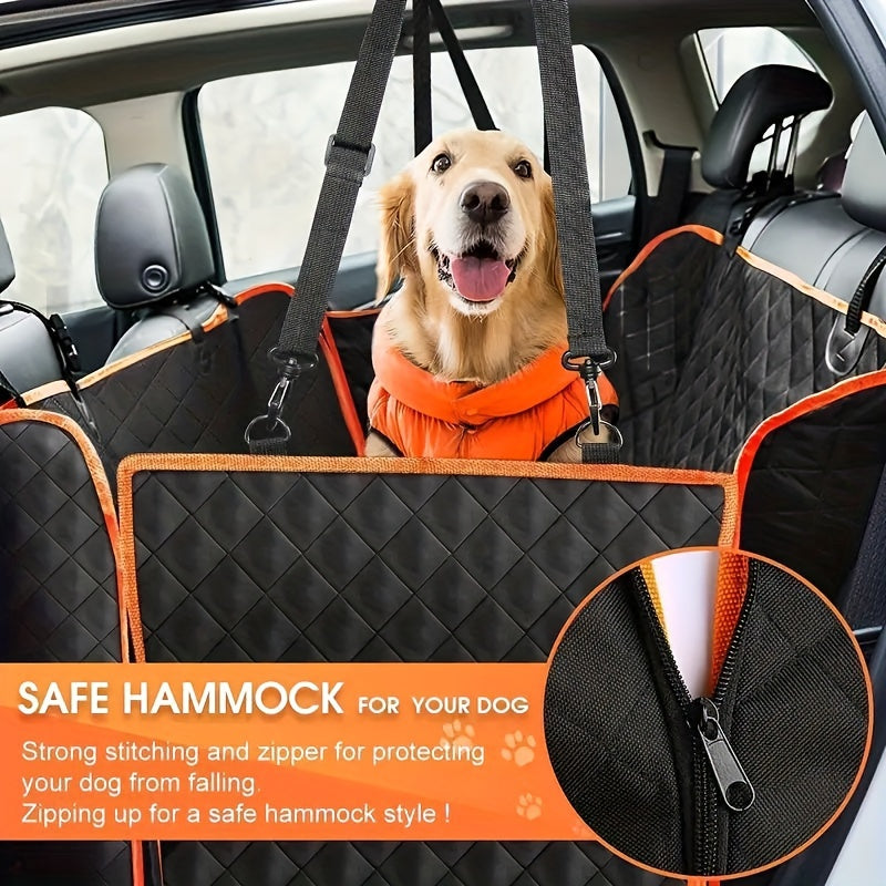 Hard-Bottom Dog Car Seat Cover